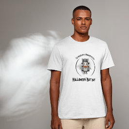 Spooky Halloween fladdermus-dagen i Disguise T Shirt