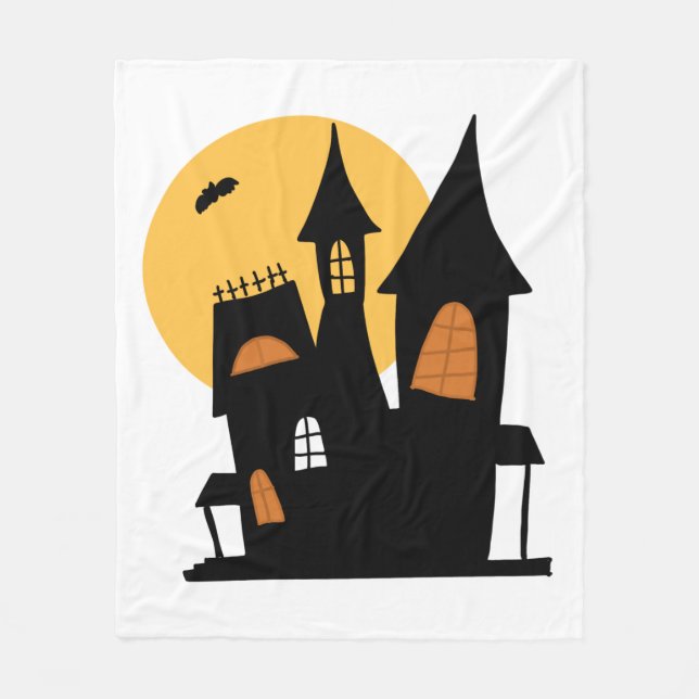 Spooky Halloween Fleece Blanket (Framsidan)