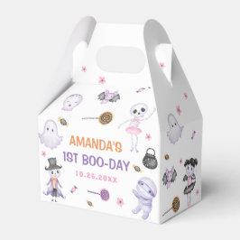 Spooky Halloween Ghost 1:a Birthday Party Presentaskar