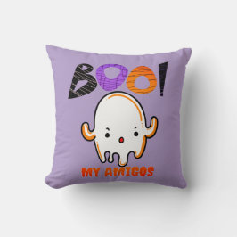 Spooky Halloween Ghost Kudde