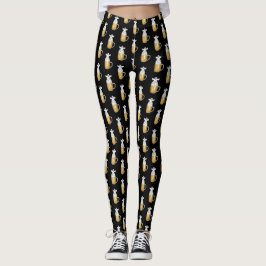 Spooky Halloween Ghost Leggings