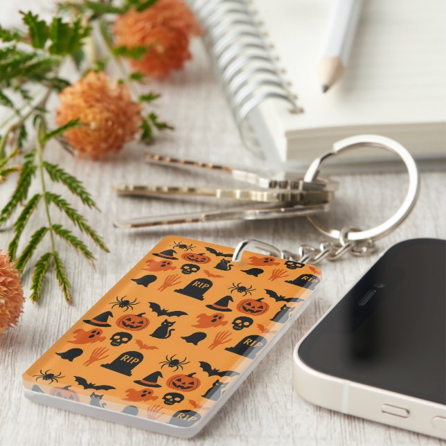 Spooky Halloween Gift - Classic Black & Orange (Högra Framsidan)