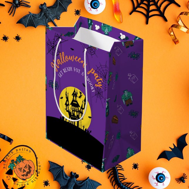 🎃 Spooky Halloween Gift-väska 🛍 (Gift bag
)