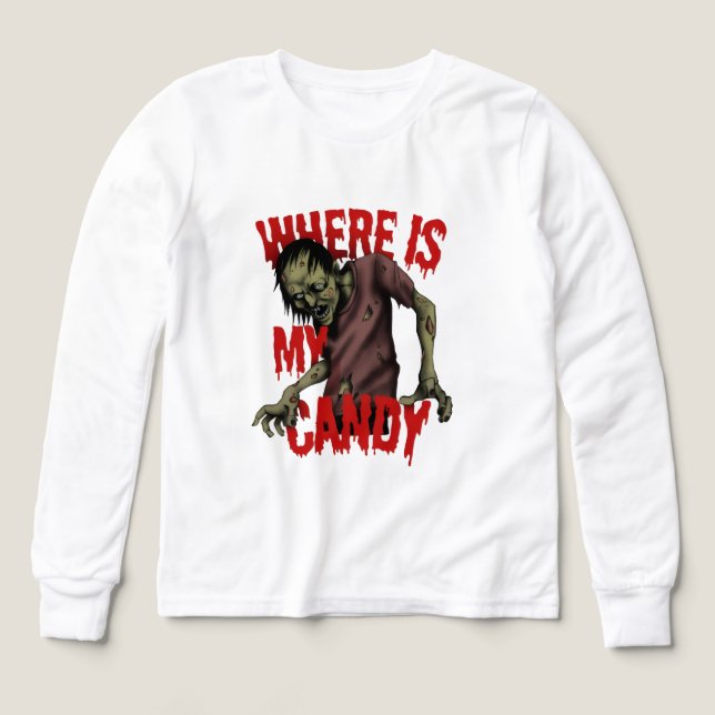 Spooky Halloween Hoodie - Spöken, Pumpkins & Magic T Shirt (Design framsida)