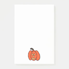 Spooky Halloween Jack o lantern Post-it Block