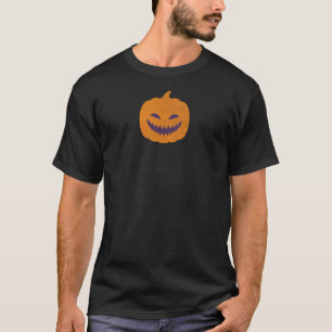 Spooky Halloween Jack-O-Lantern Pumpkin-bild T Shirt