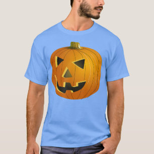 Spooky Halloween Jack o lantern Pumpkin T Shirt