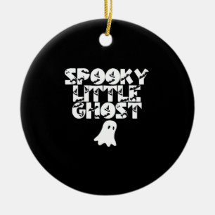 Spooky Halloween Julgransprydnad Keramik