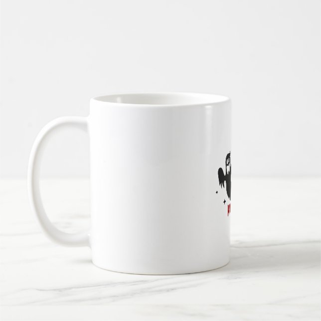 Spooky Halloween Kaffemugg (Vänster)
