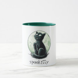 Spooky Halloween Kattunge Mugg