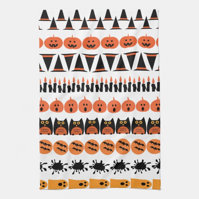 Spooky Halloween Kitchen Towels Kökshandduk (Vertikal)