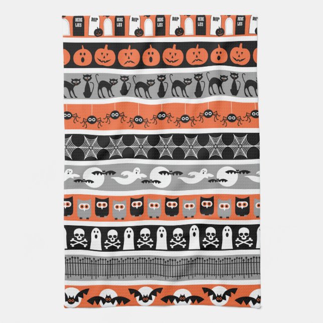 Spooky Halloween Kitchen Towels Kökshandduk (Vertikal)