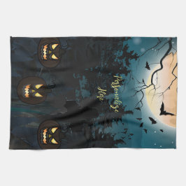 Spooky Halloween Kökshandduk