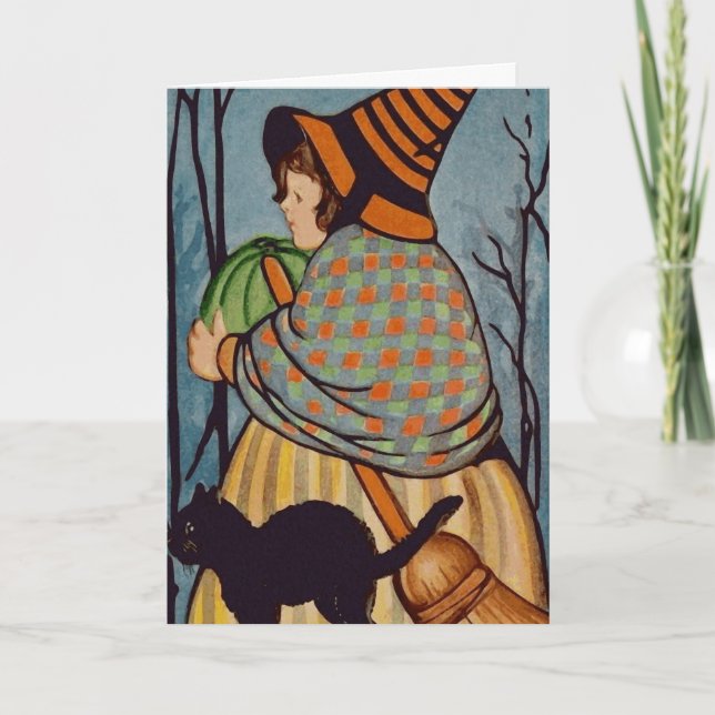 Spooky Halloween Kort (Framsida)