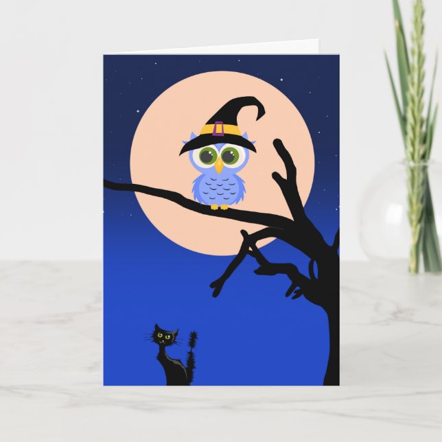 Spooky Halloween Kort (Framsida)