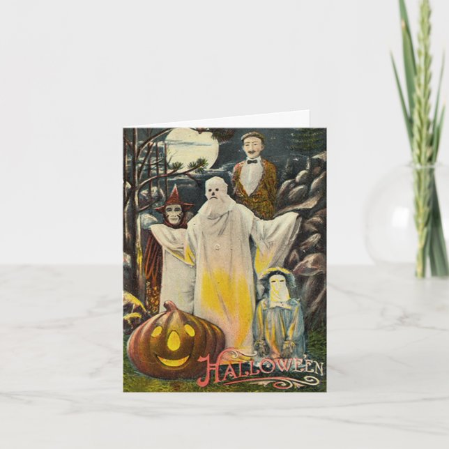 Spooky Halloween Kort (Framsida)