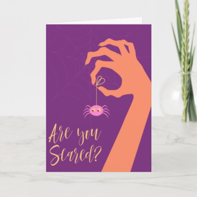 Spooky Halloween Kort (Framsida)