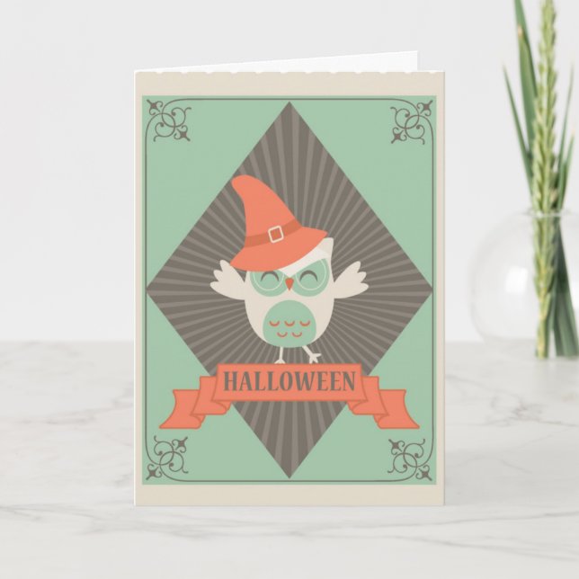 Spooky Halloween Kort (Framsida)
