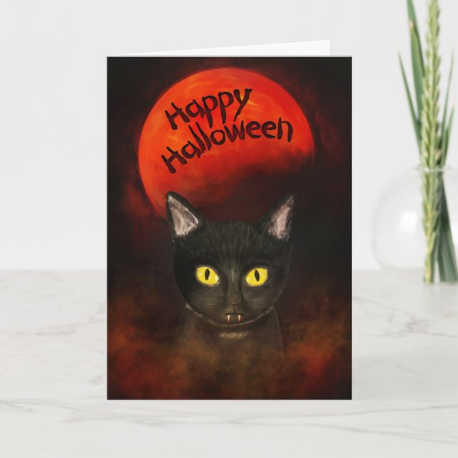Spooky Halloween Kort (Framsida)