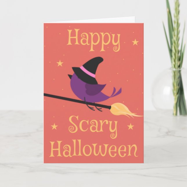 Spooky Halloween Kort (Framsida)