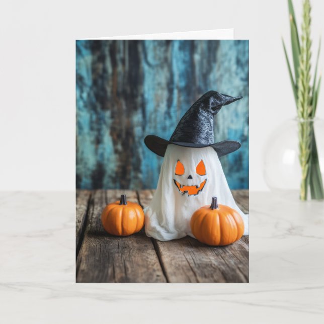 Spooky Halloween Kort (Framsida)
