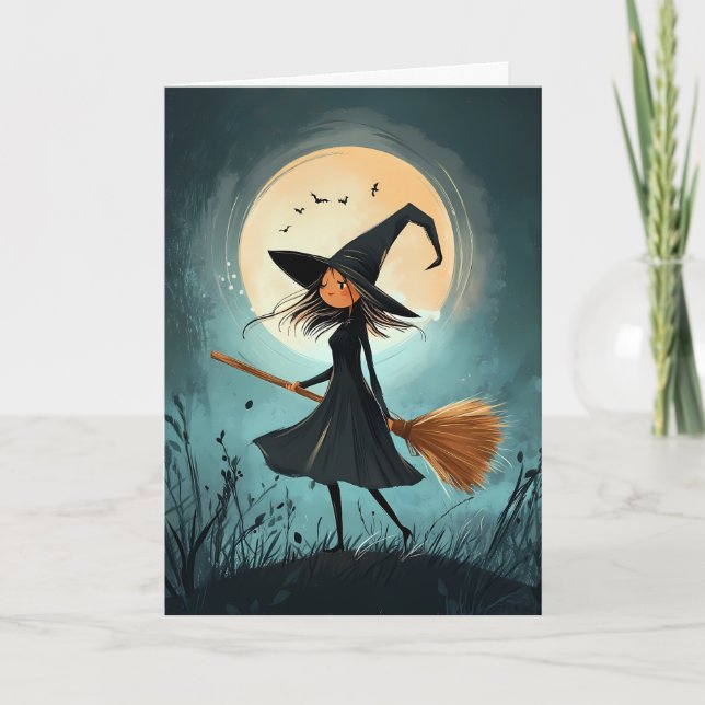 Spooky Halloween Kort (Framsida)