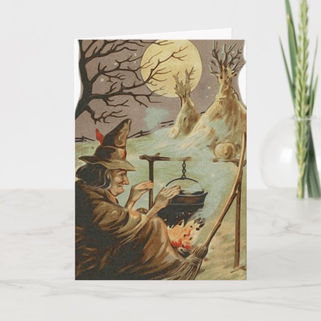 Spooky Halloween Kort (Framsida)