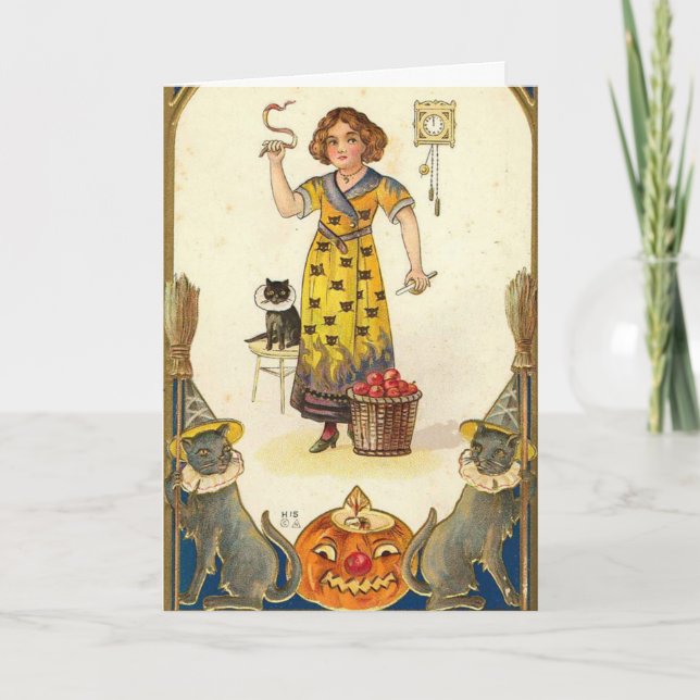 Spooky Halloween-kort Kort (Framsida)