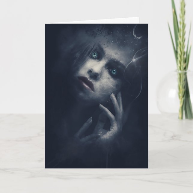 Spooky Halloween-kort Kort (Framsida)