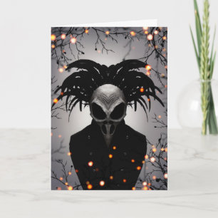 Spooky Halloween-kort Kort