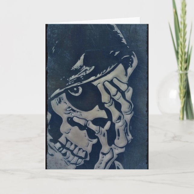 Spooky Halloween-kort Kort (Framsida)