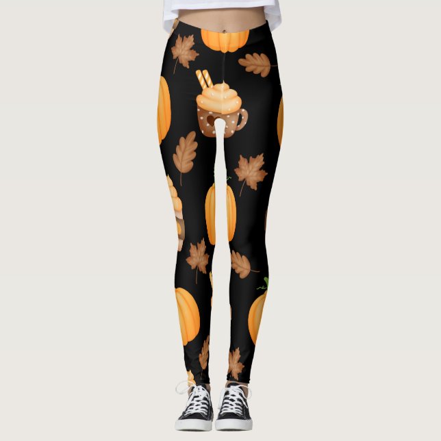 Spooky Halloween Leggings (Framsida)
