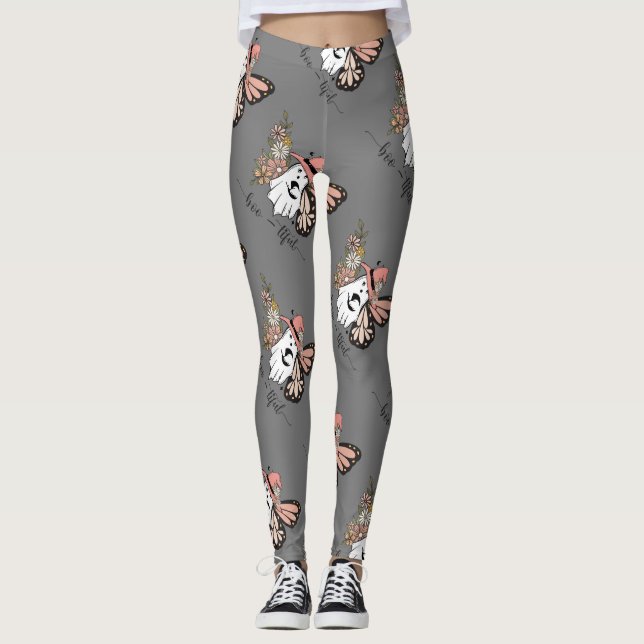 Spooky Halloween Leggings (Framsida)