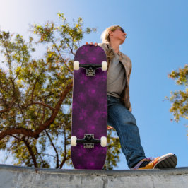 Spooky Halloween lila spiders Skateboard