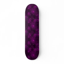 Spooky Halloween lila spiders Skateboard