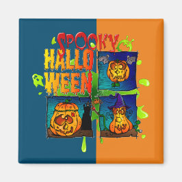 Spooky Halloween Magnet