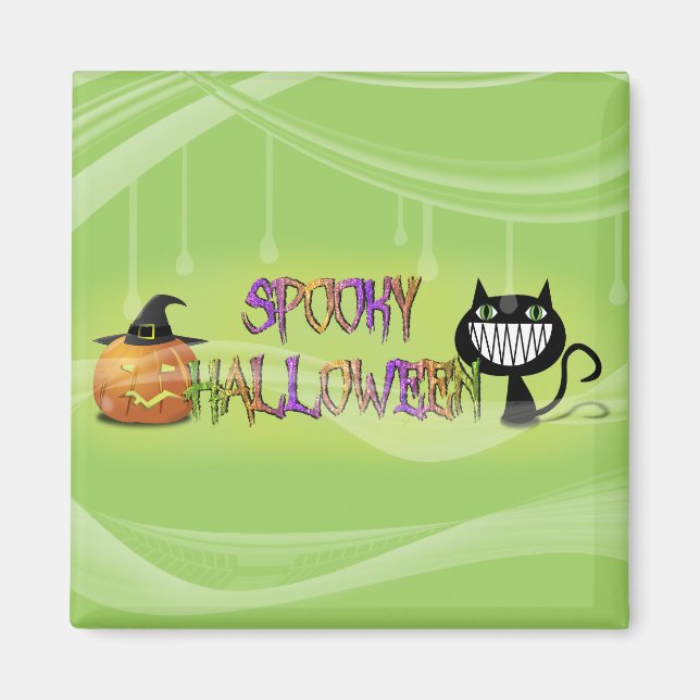 spooky Halloween Magnet (Framsidan)