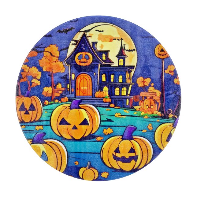 Spooky Halloween Mansion Artwork (Framsidan)