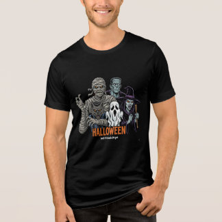 Spooky Halloween Monsters Tshirt T Shirt