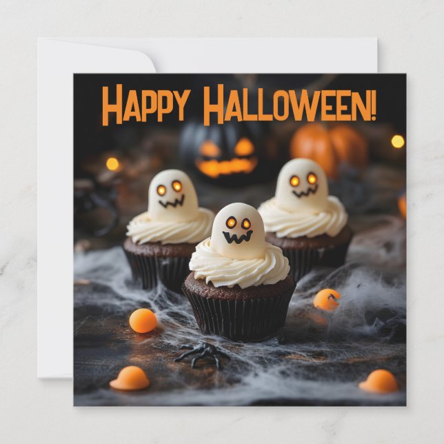 Spooky Halloween muffinss Design (Framsida)