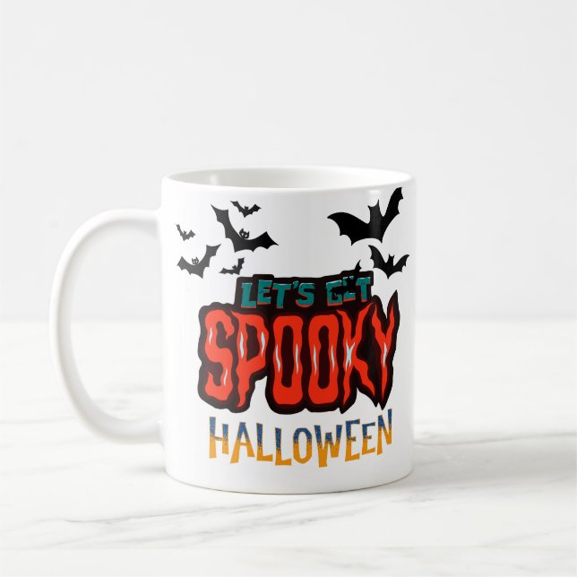 Spooky Halloween mugg (Vänster)
