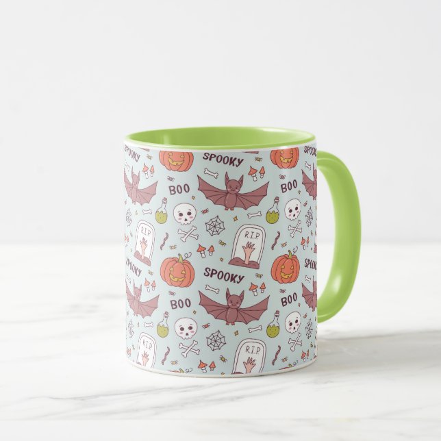 Spooky Halloween Mugg (Framsida höger)