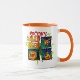 Spooky Halloween Mugg