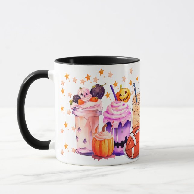 Spooky Halloween Mugg för Sport Fläkt-familjen (Vänster)