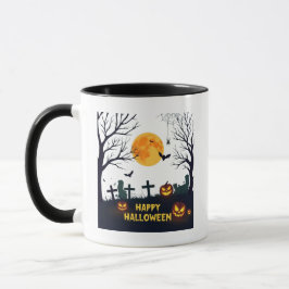 Spooky Halloween Mugg - Perfekt för Trick eller Tr