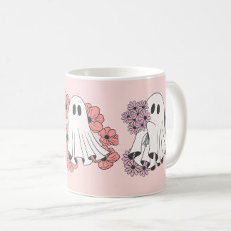 Spooky Halloween Mugg - Pumpkin, Ghost & Witch Cof