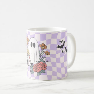 Spooky Halloween Mugg - Pumpkin, Ghost & Witch Cof