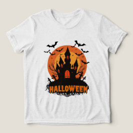 Spooky Halloween Nattdesign T Shirt