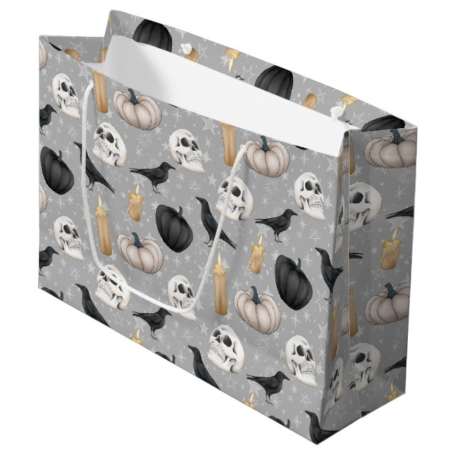 Spooky Halloween party mönster (Framsidan Vinklad)