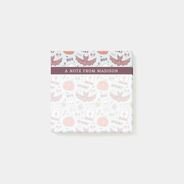 Spooky Halloween Post-it Block (Framsida)